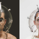 Illustration for article titled These optical helmets are like funhouse mirrors for your face